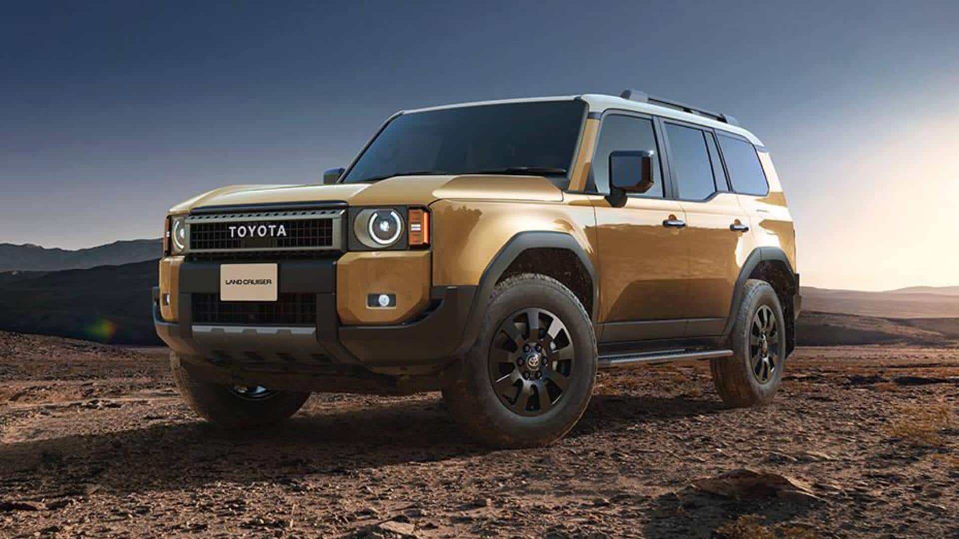 This is how Toyota's upcoming small off-roader SUV will look This is how Toyota's upcoming small off-roader SUV will look