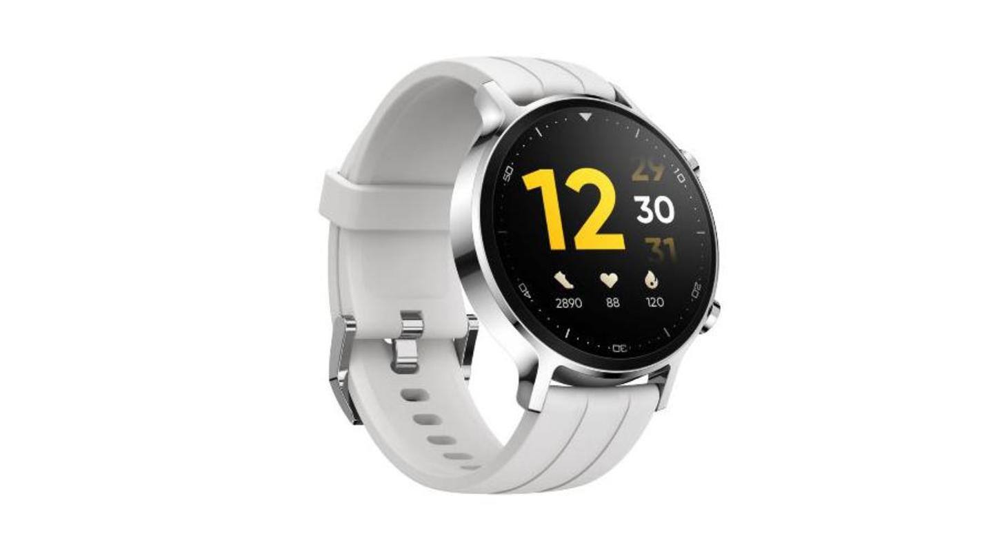 The watch has an IP68-rated build quality The watch has an IP68-rated build quality
