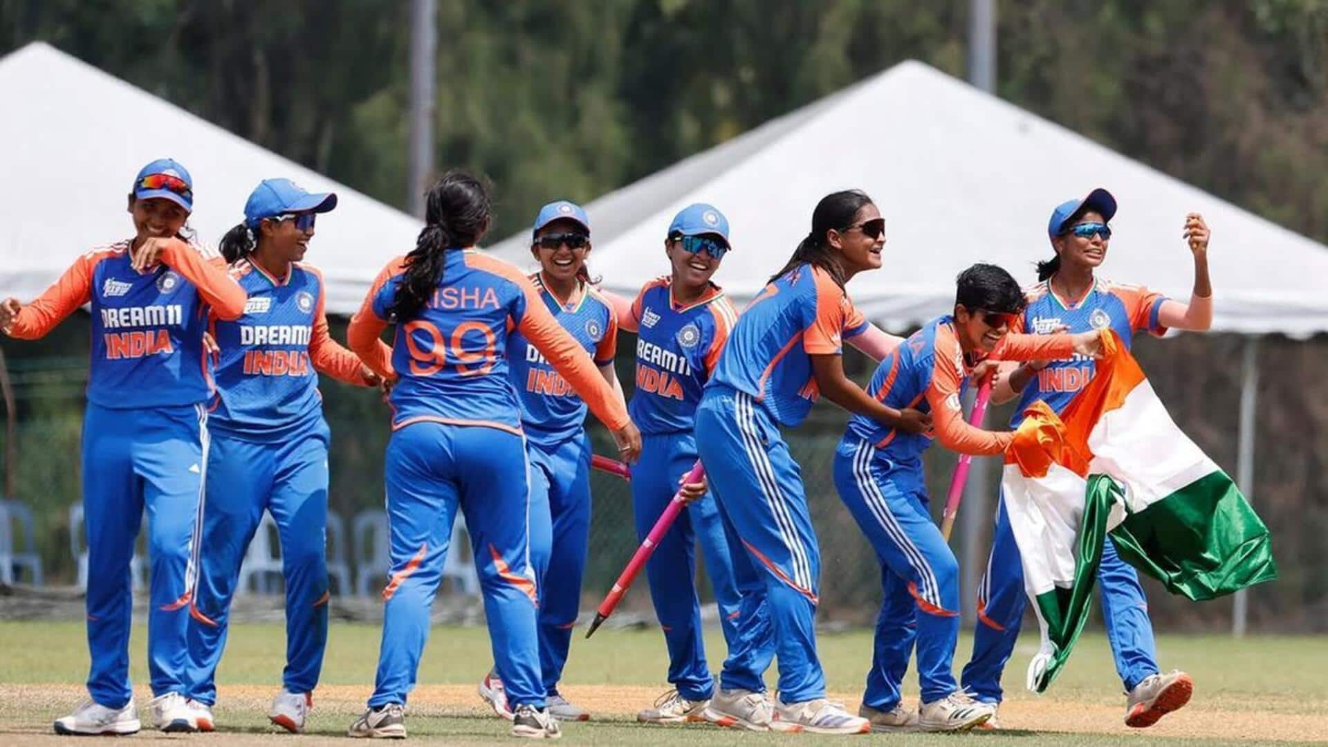 India clinch inaugural U19 Women's Asia Cup title: Key details