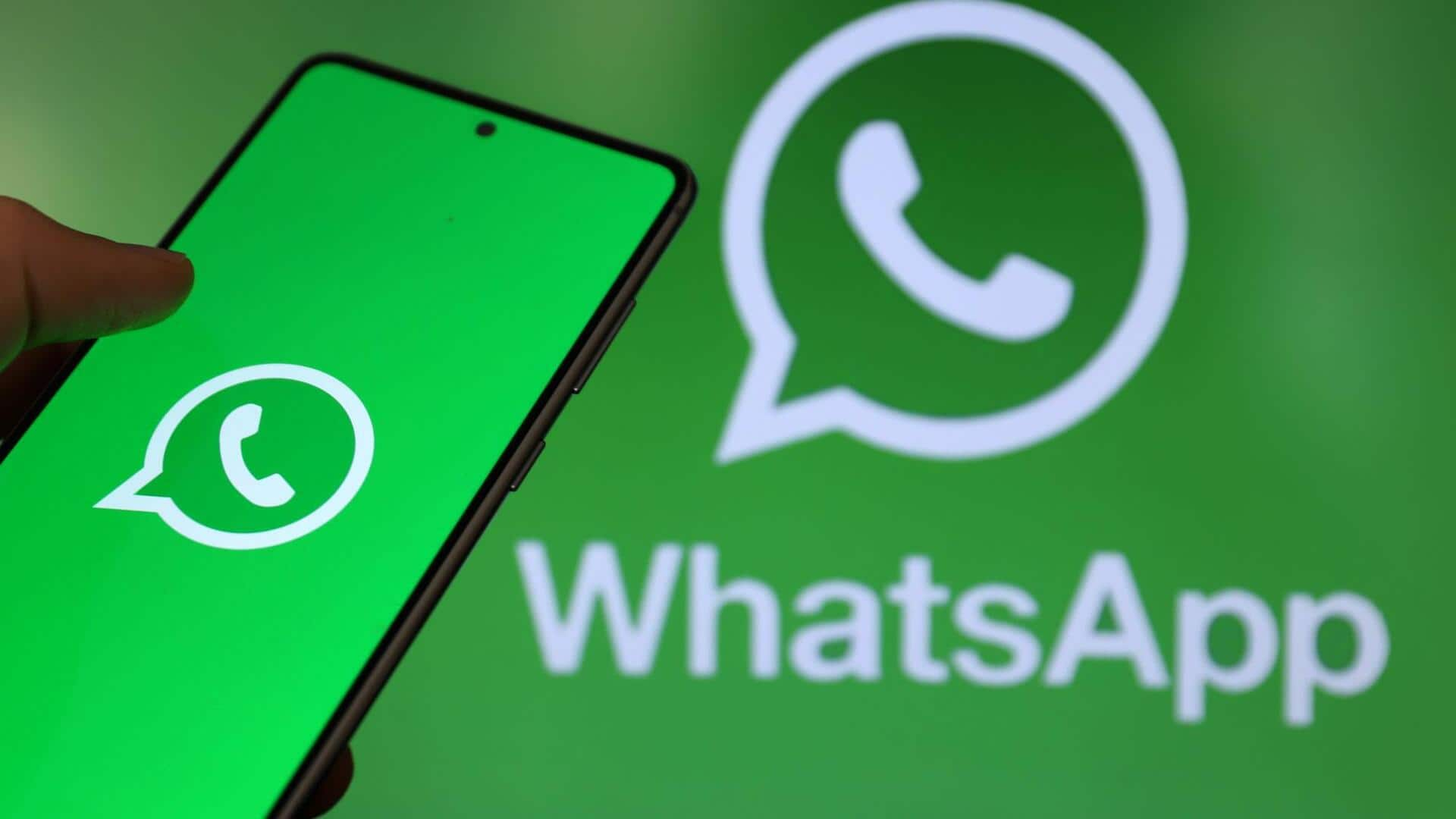 WhatsApp now permits opening 'view once' media on linked devices