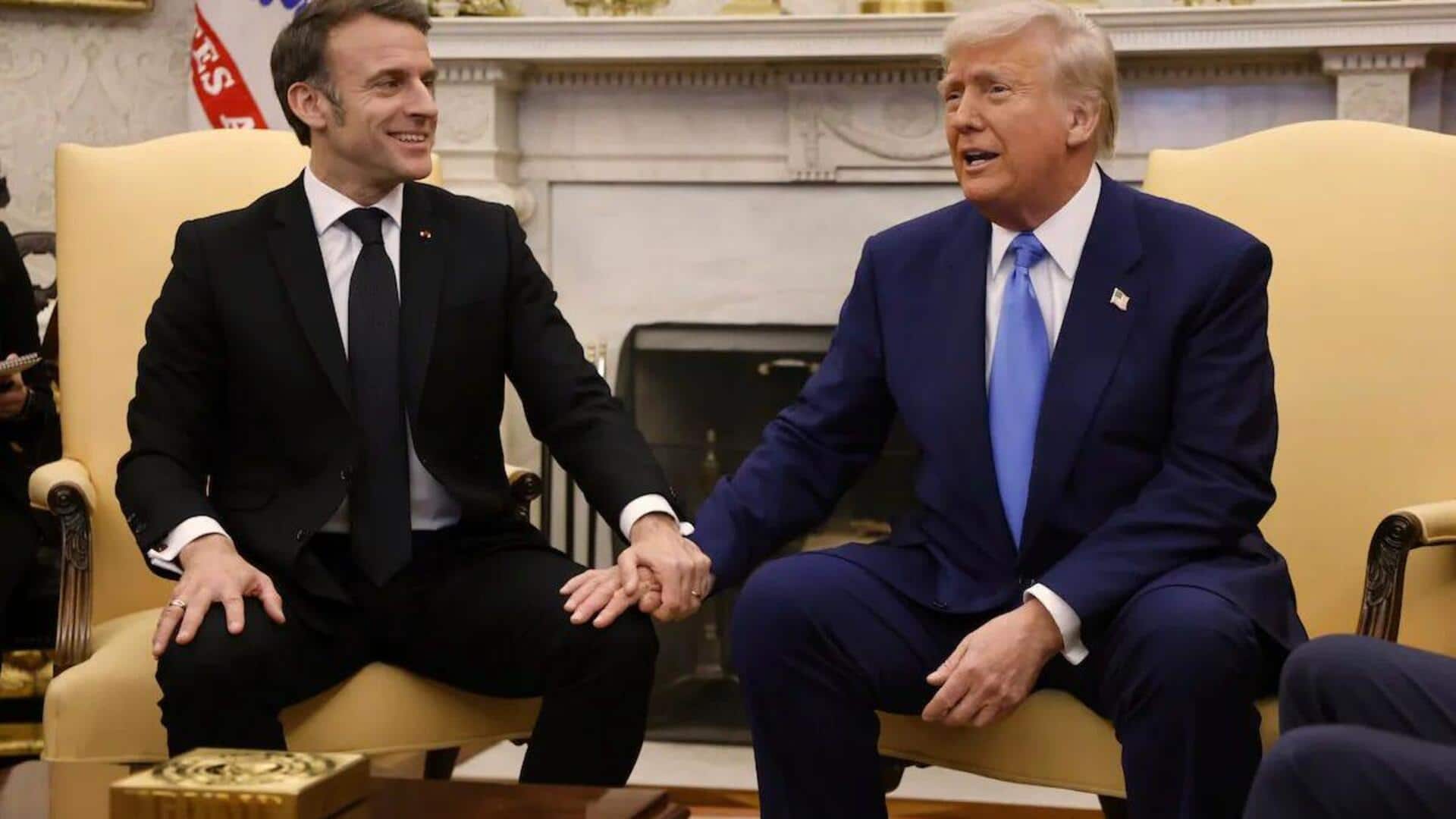 Trump made Iran-Israel ceasefire offer, says Macron at G7 Summit Trump made Iran-Israel ceasefire offer, says Macron at G7 Summit