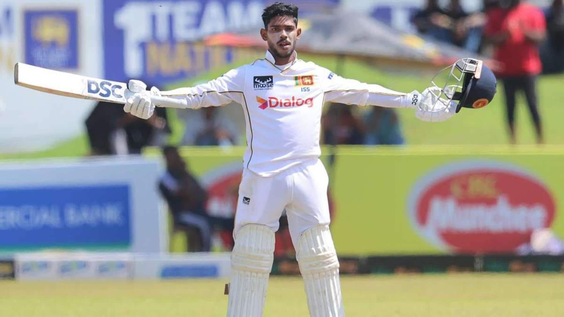 Pathum Nissanka slams century in second successive Test: Key stats Pathum Nissanka slams century in second successive Test: Key stats
