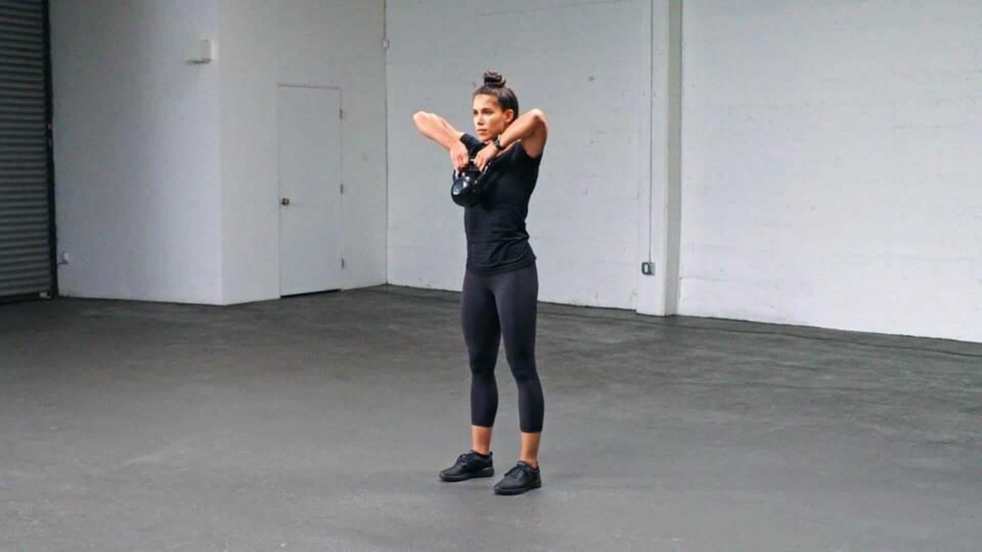 Kettlebell halo: A must-do exercise for strong shoulders