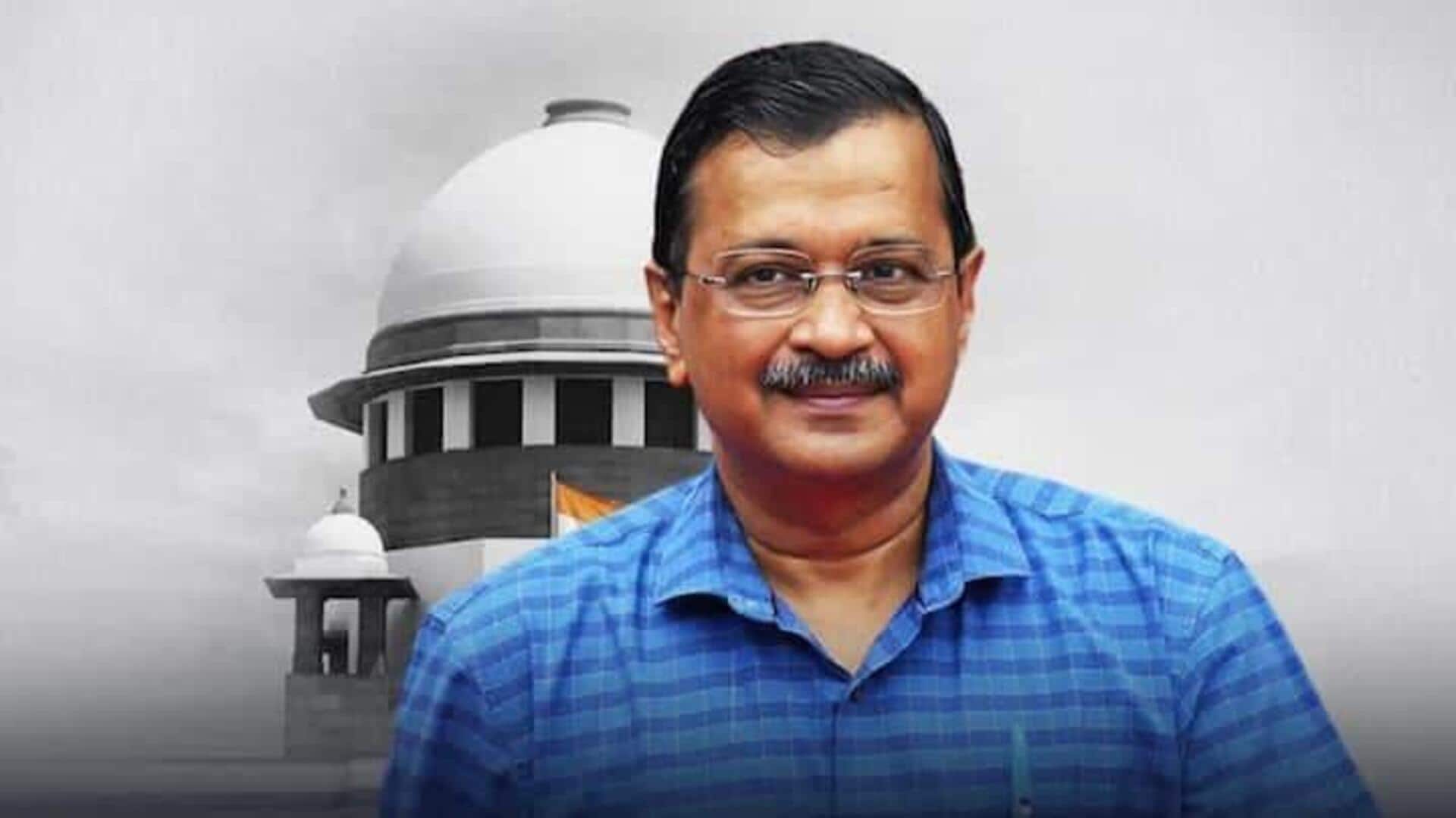 'Can't perform official duties if bail granted': SC to Kejriwal