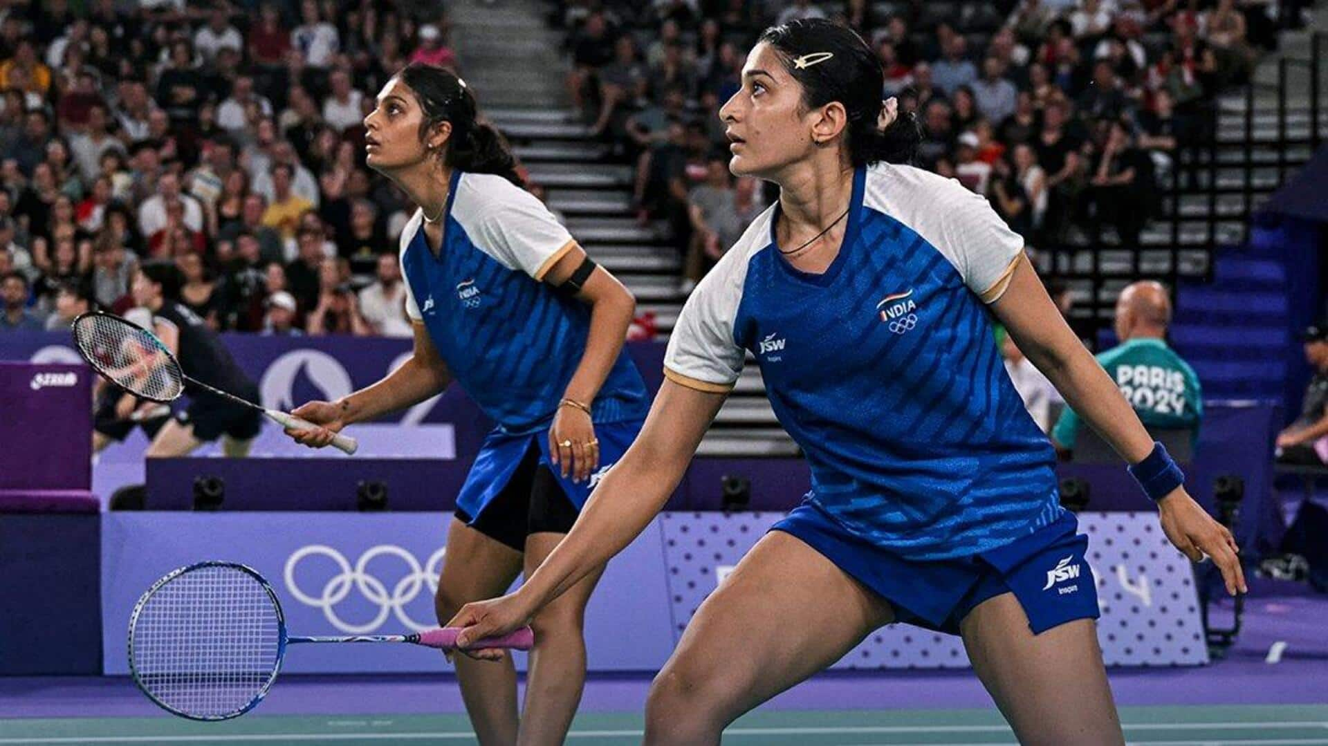 Paris Olympics, badminton: Ponnappa-Crasto lose second successive women's doubles clash