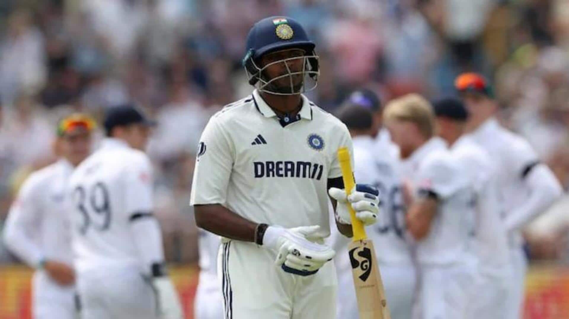 Injured Sai Sudharsan doubtful for 2nd Test against England: Report Injured Sai Sudharsan doubtful for 2nd Test against England: Report