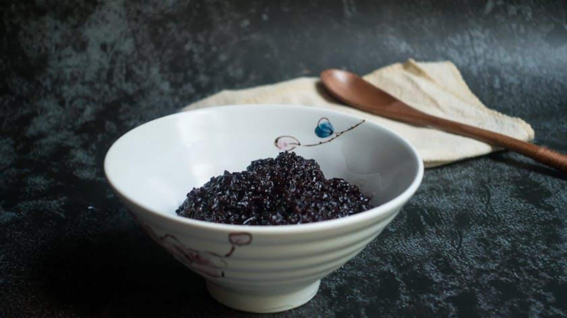Try these delicious black rice recipes Try these delicious black rice recipes