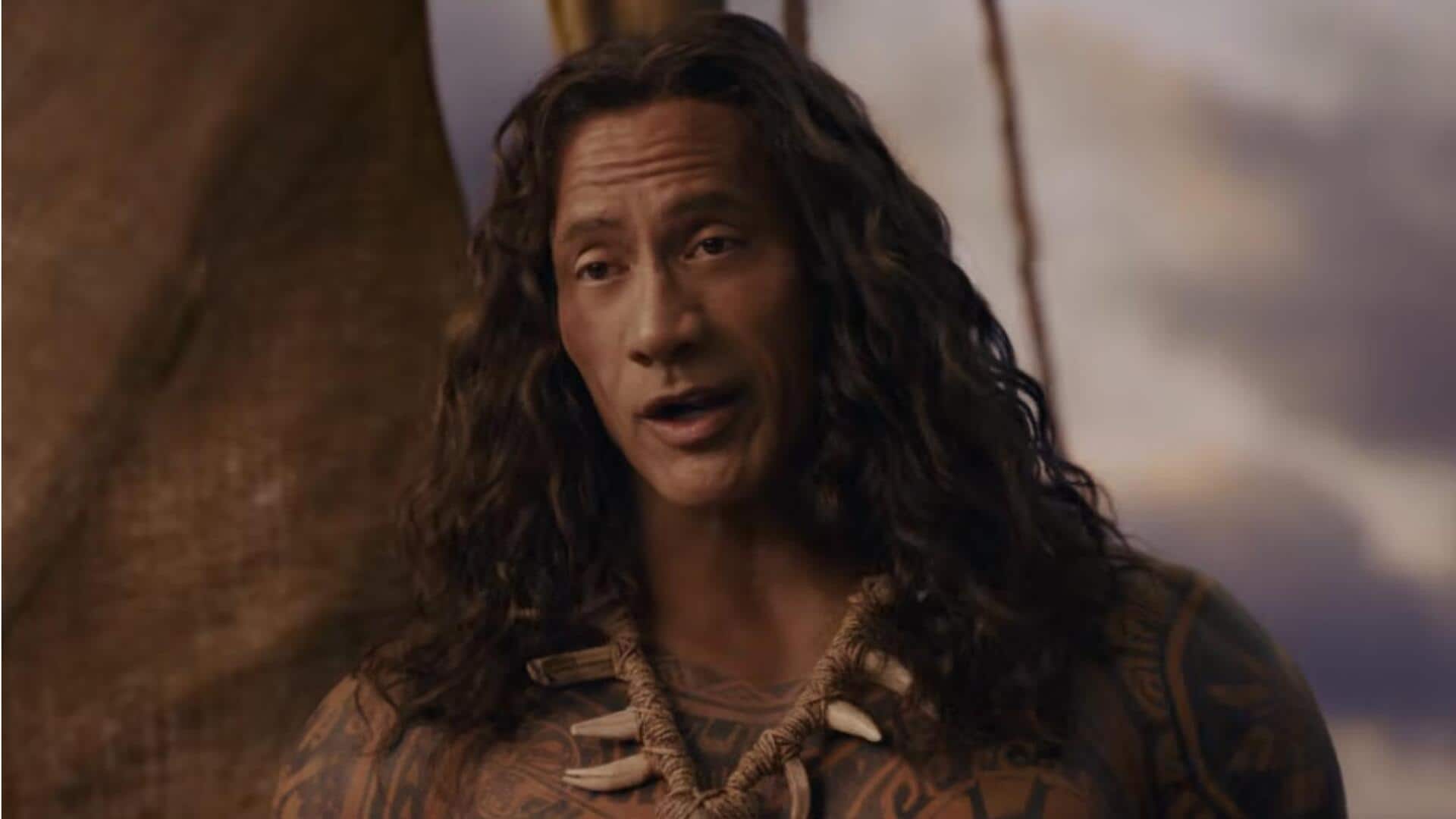 'Moana' trailer: Fans divided over Dwayne Johnson's Maui look