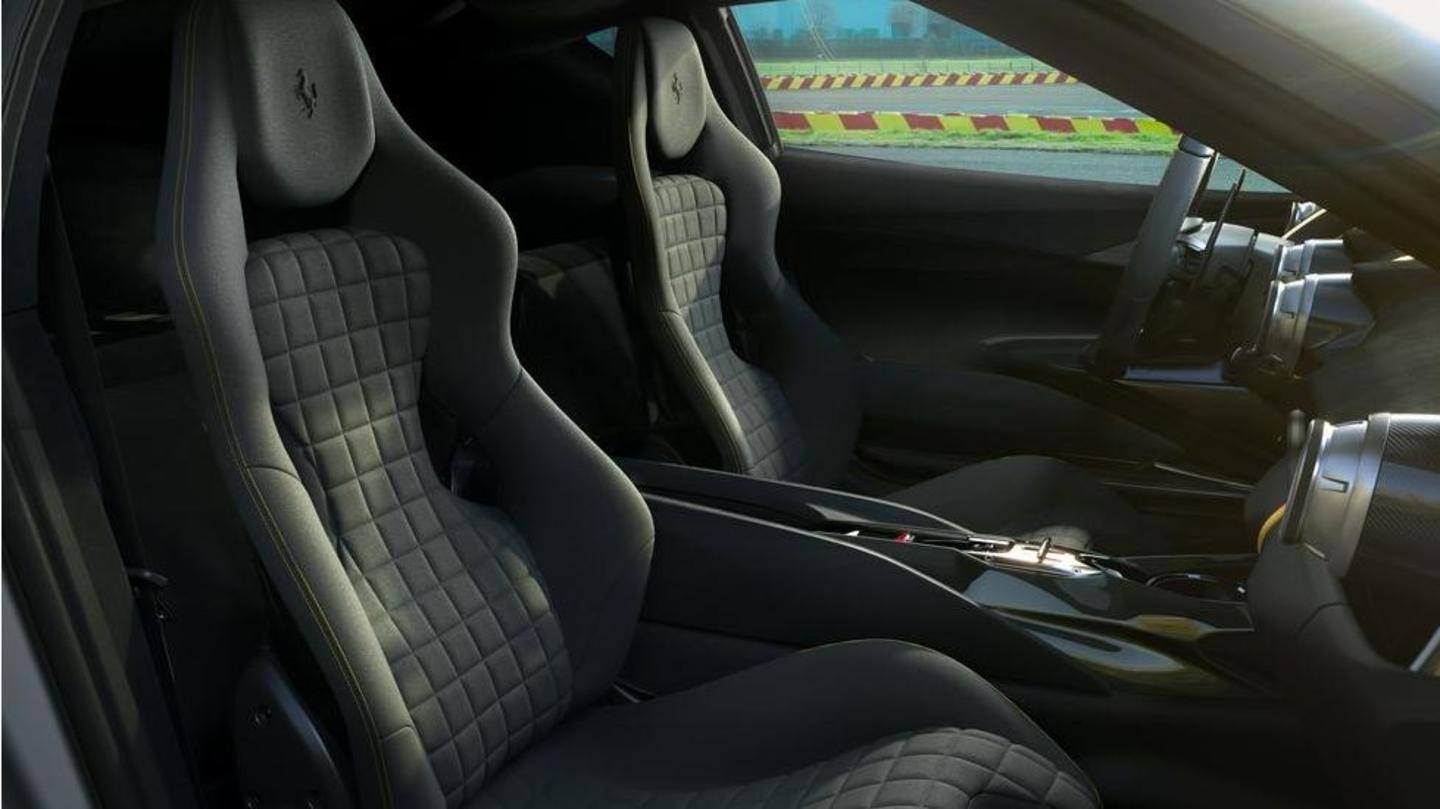 The vehicle has a luxurious cabin The vehicle has a luxurious cabin