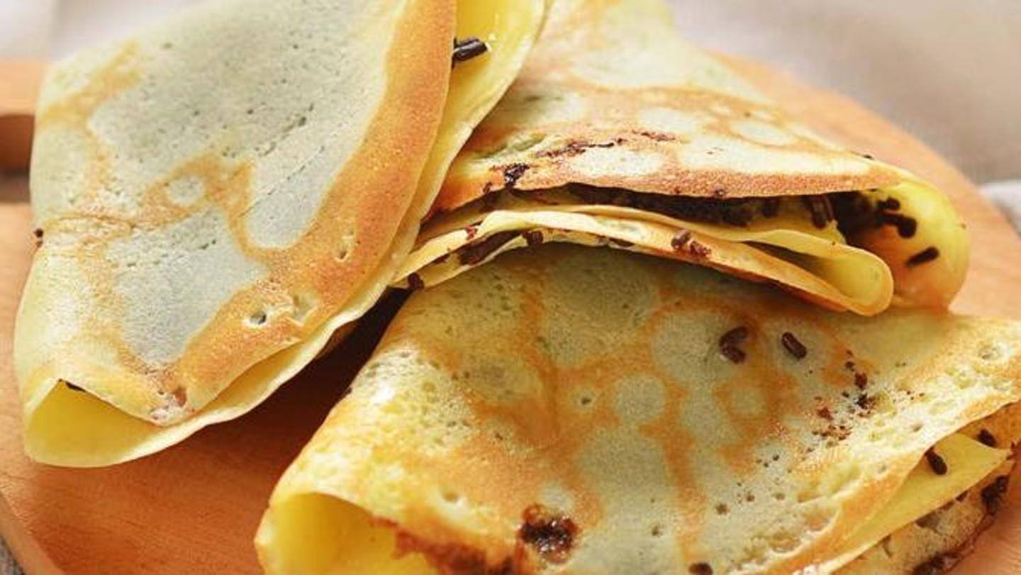 Chicken, spinach and mushroom crepes Chicken, spinach and mushroom crepes