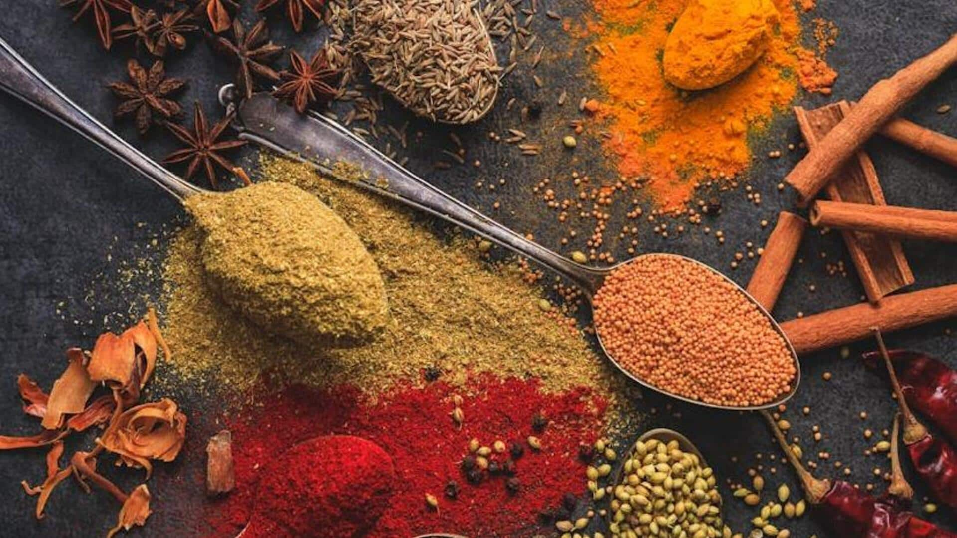 Essential spices for authentic Indian cuisine