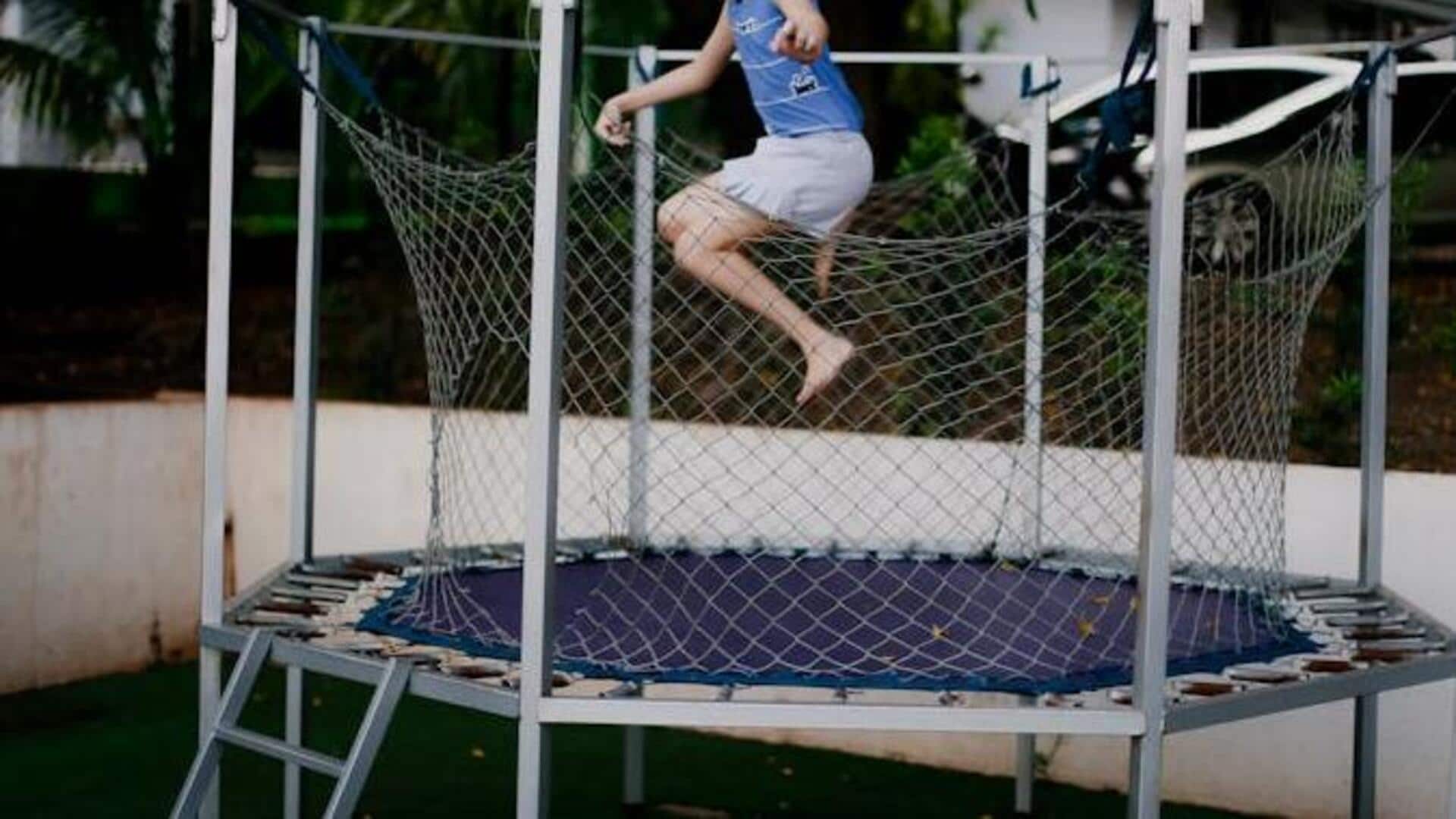 5 surprising benefits of trampolining 5 surprising benefits of trampolining
