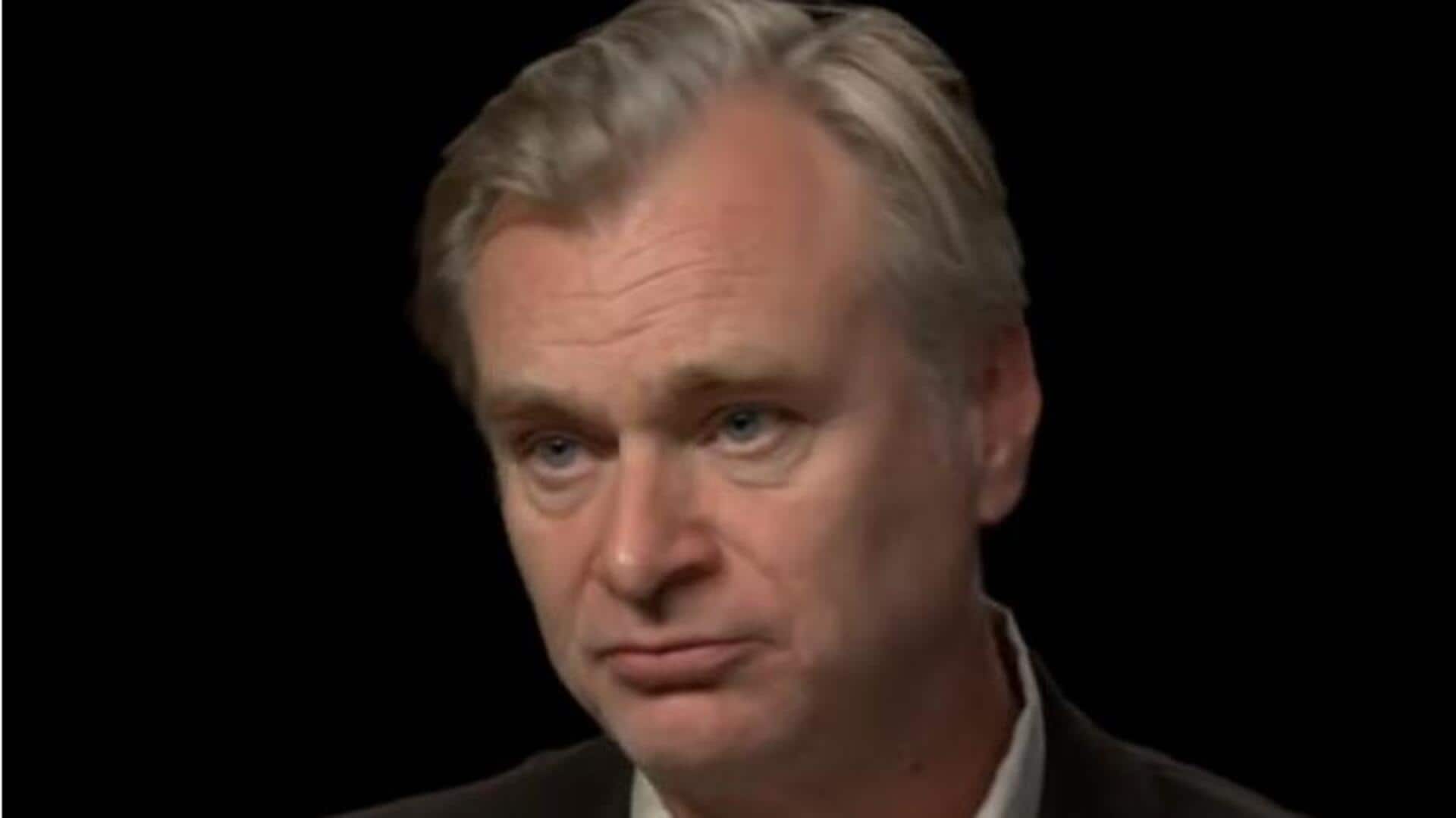 'Nonsense': Christopher Nolan doesn't think AI can replace human creativity