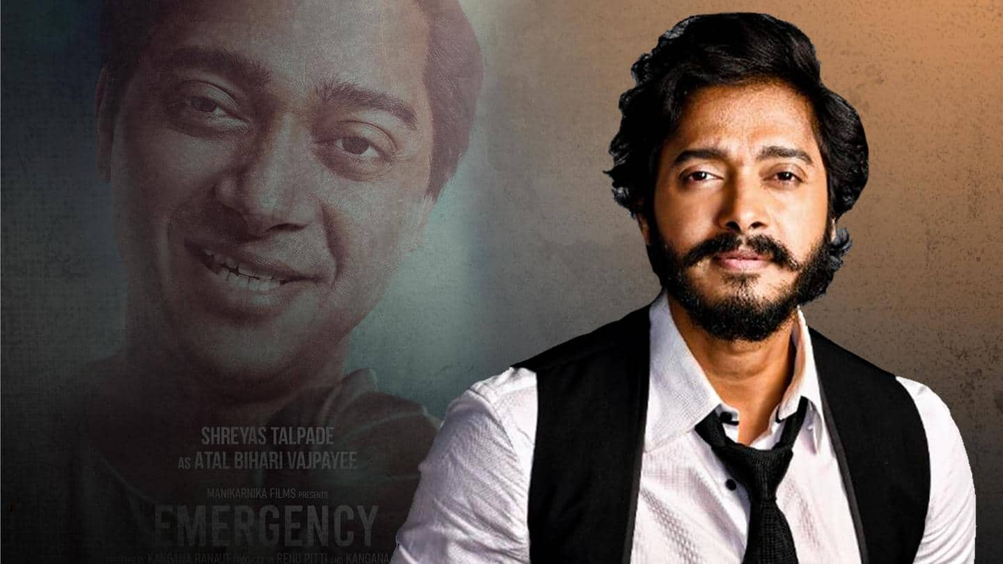 'Emergency': Shreyas Talpade's look as Atal Bihari Vajpayee revealed