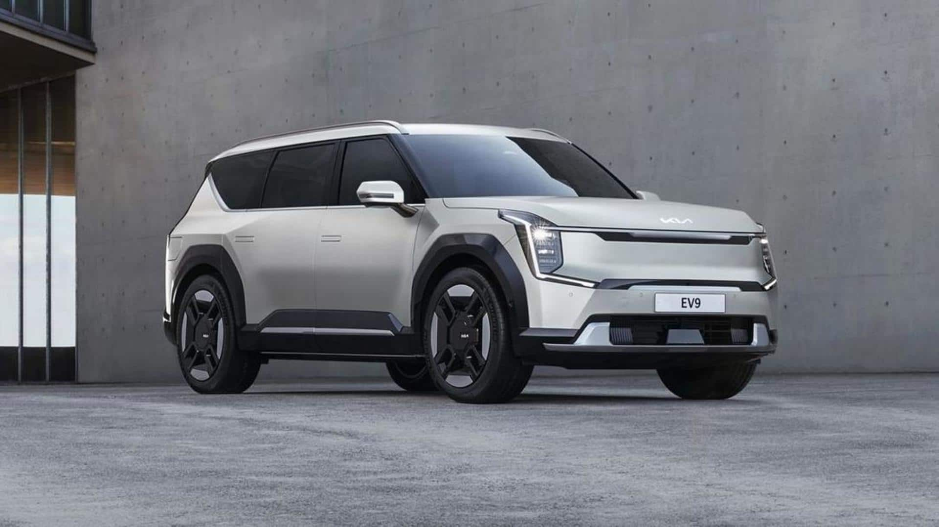 Kia's flagship EV9 e-SUV to launch in India in 2024