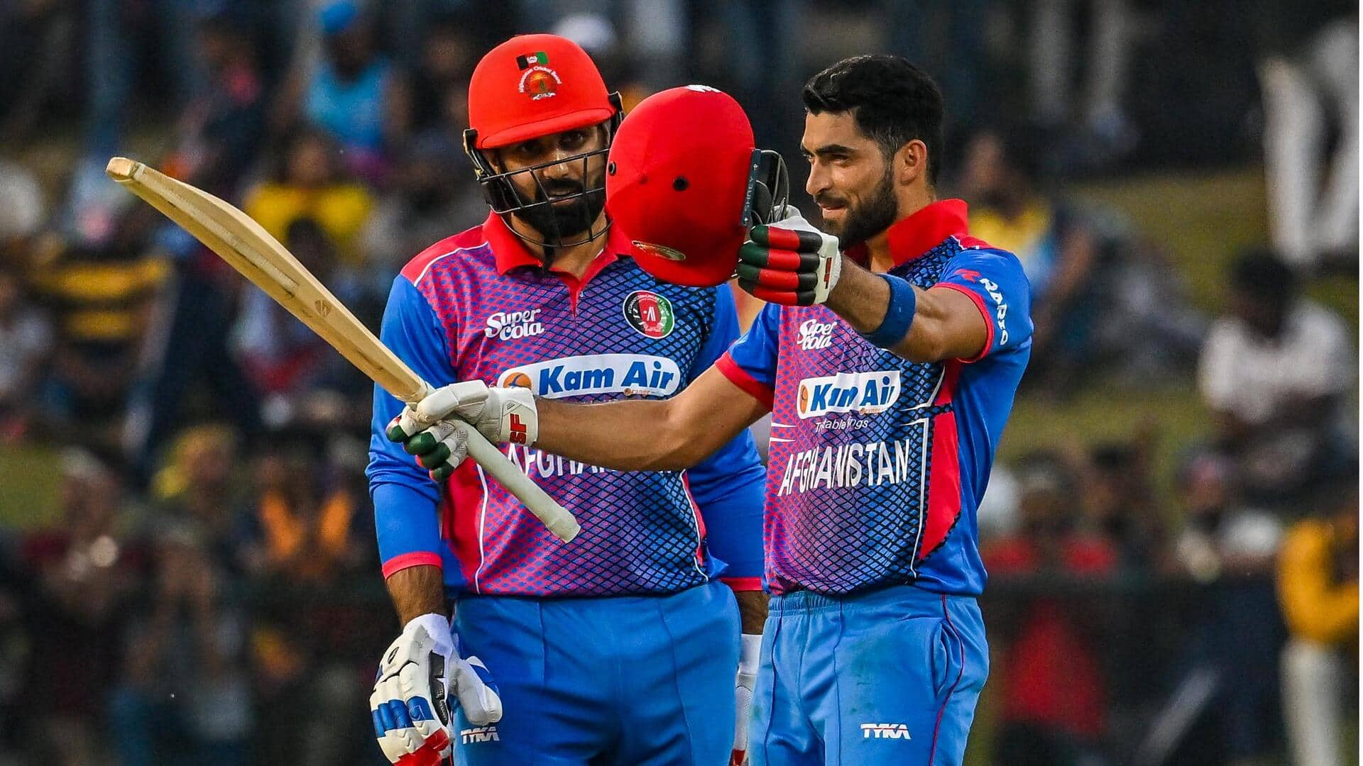 Ibrahim Zadran becomes fastest Afghanistan batter to 1,000 ODI runs