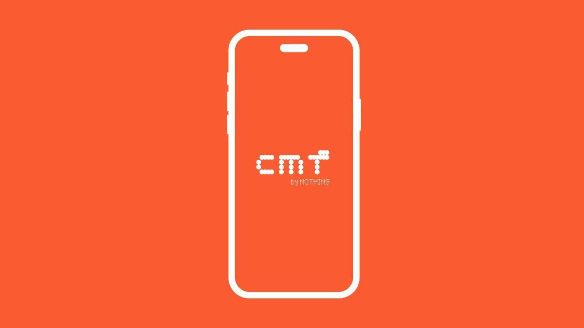 Nothing CMF Phone (1) to debut soon: Check rumored specs