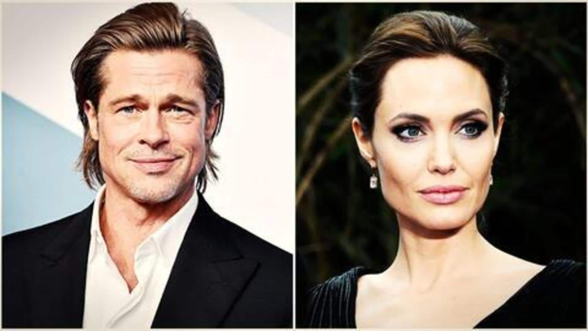 Brad Pitt talks Angelina Jolie divorce for the first time Brad Pitt talks Angelina Jolie divorce for the first time