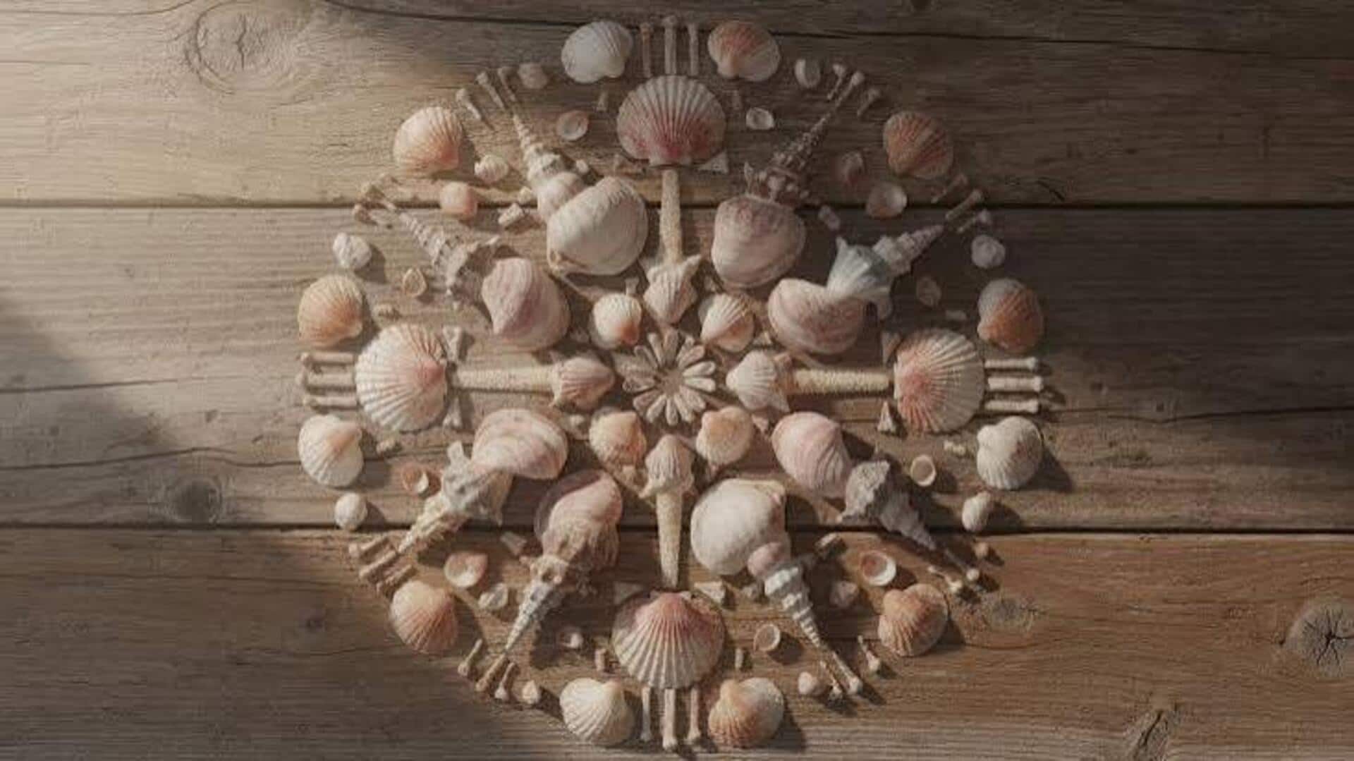 How to beautify your space with seashell art 