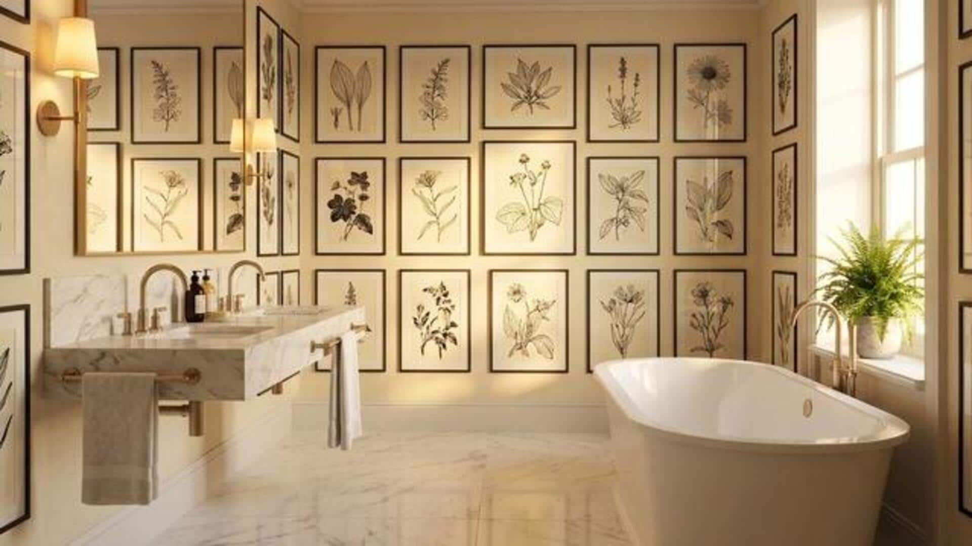 Decor: How to create a botanical gallery wall