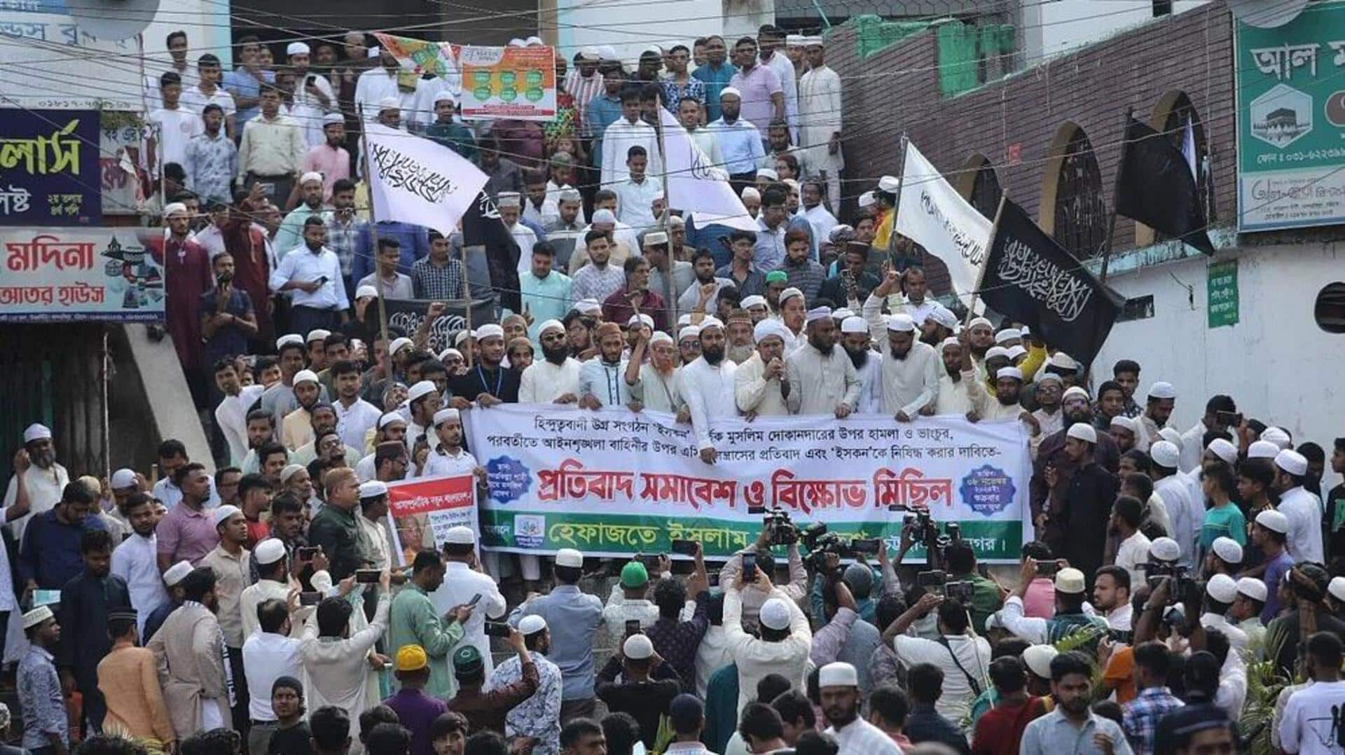 Fresh tension in Bangladesh as far-right group threatens ISKCON  