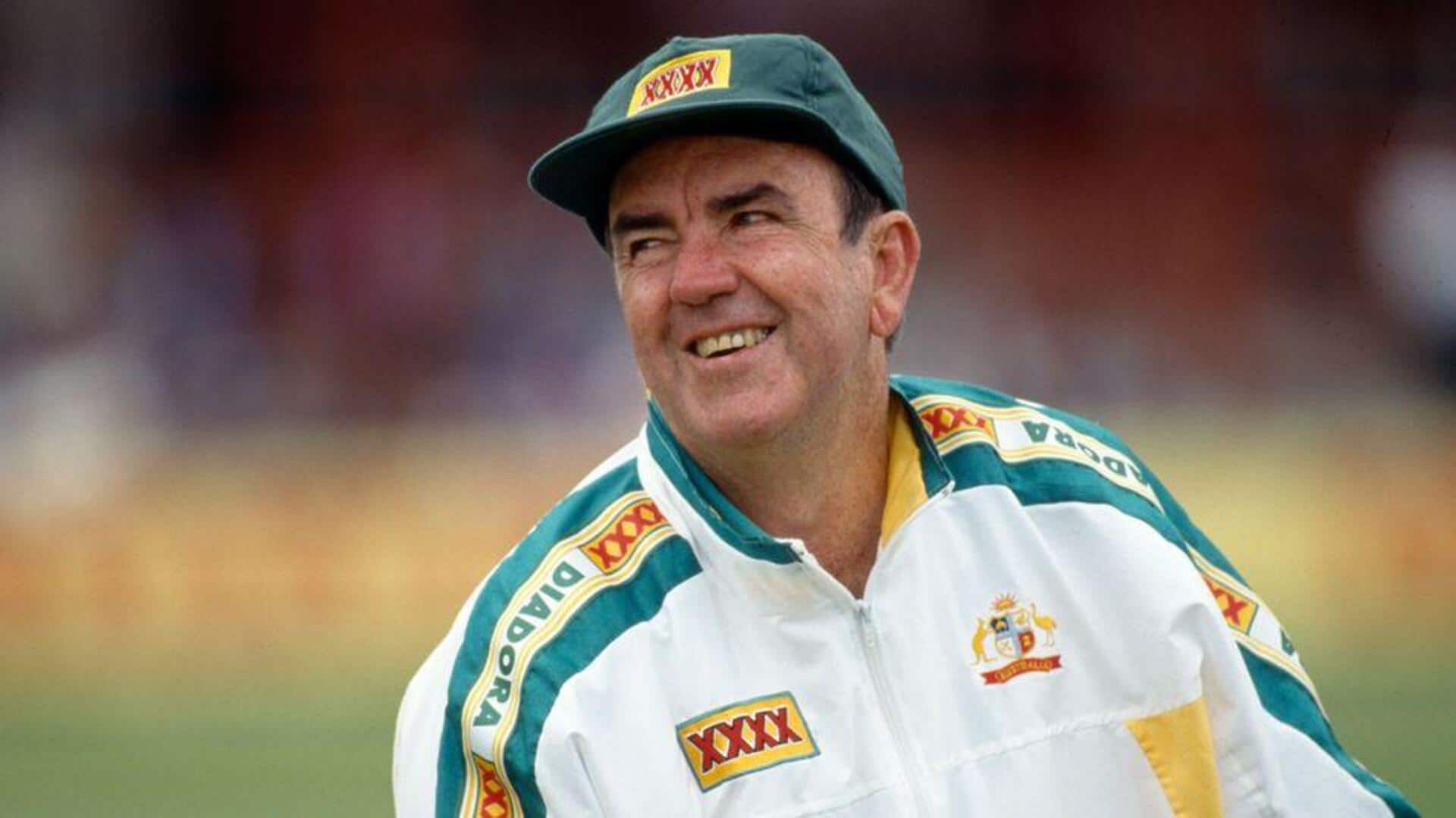 'Shaped Australian cricket': ICC pays tribute to legend Bob Simpson