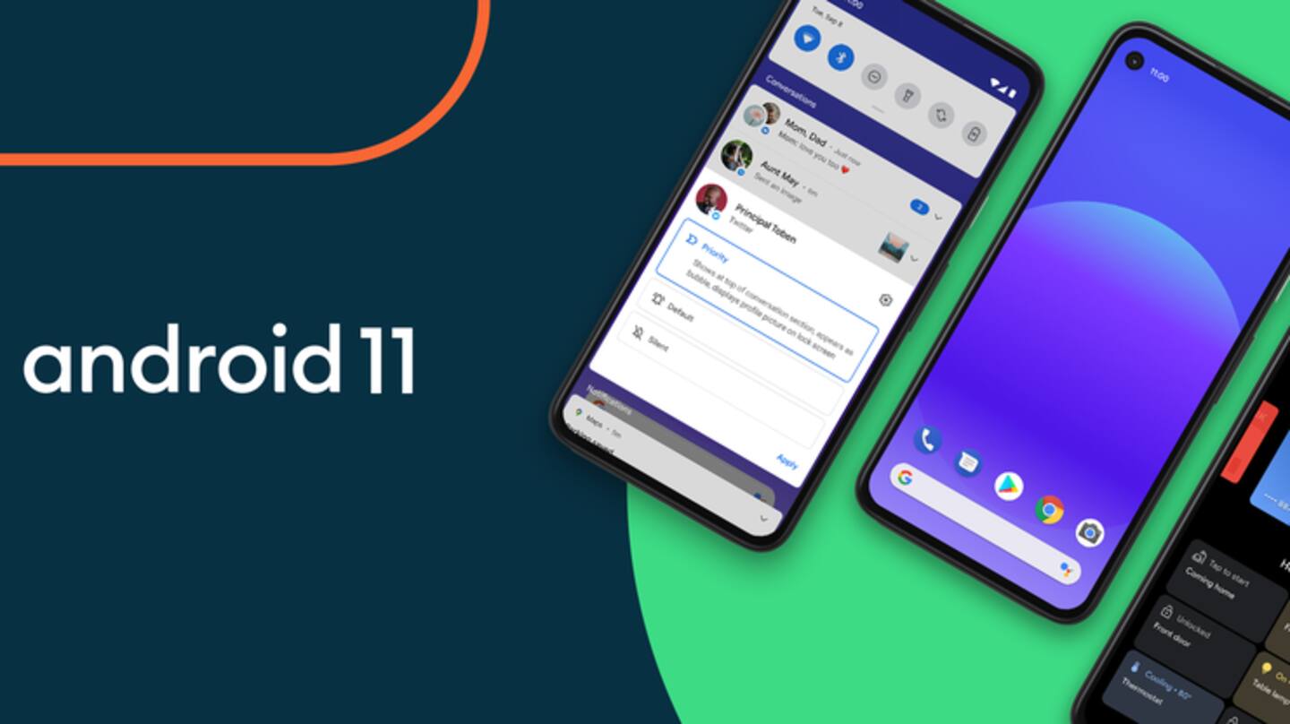It will run on Android 11 operating system It will run on Android 11 operating system