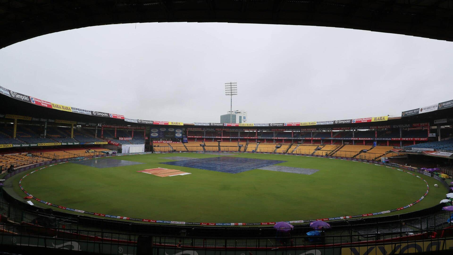 Day 1 of IND-NZ opening Test abandoned due to rain