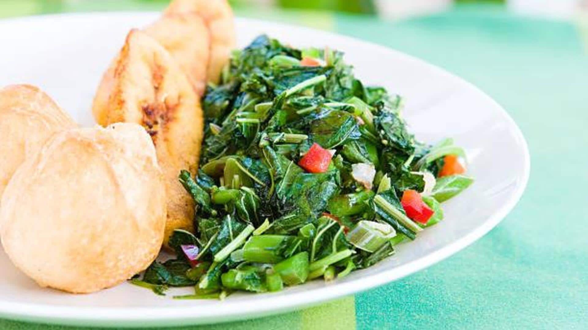 Try these dishes featuring callaloo Try these dishes featuring callaloo