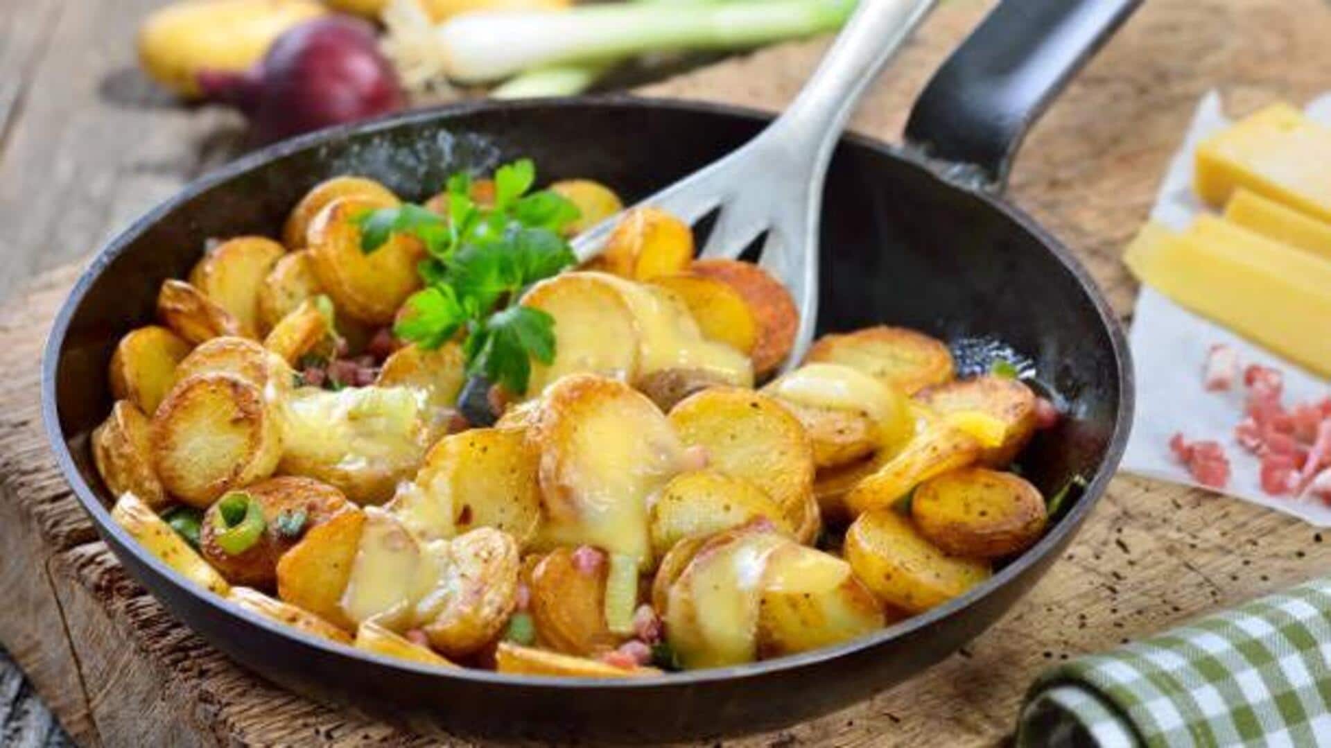 Quick and tasty: Cheesy sauteed baby potatoes