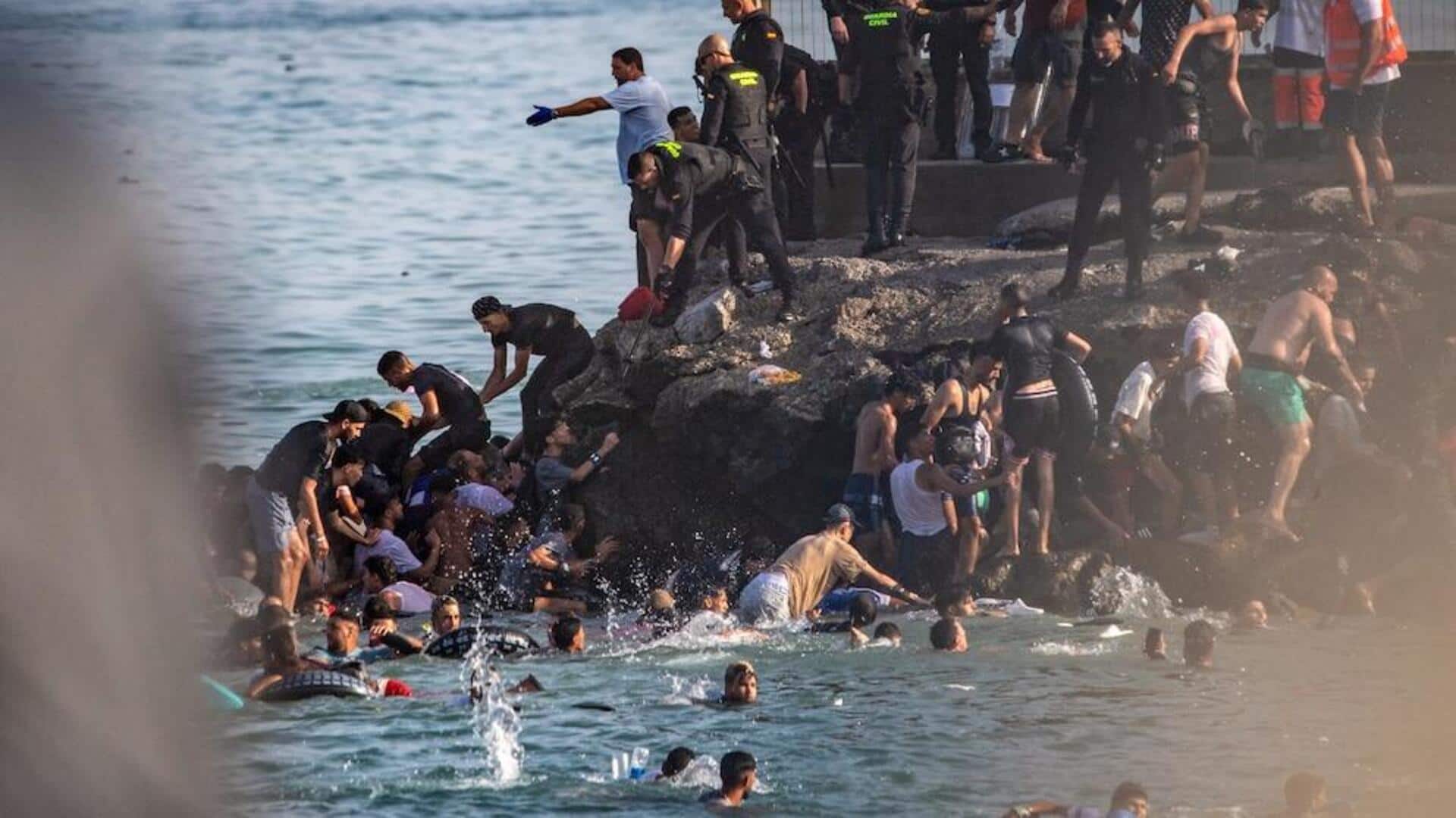 49,000 migrants entered Spain in 24hrs; 19 died in process 