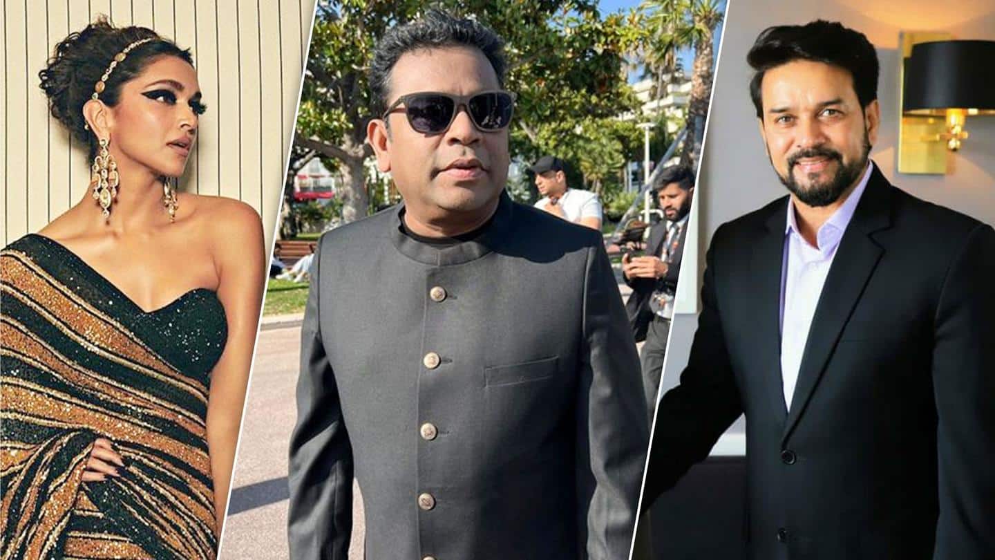 Cannes 2022: From Deepika Padukone to AR Rahman, Indians shine