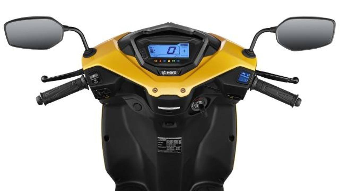 The scooter has sleek indicators and a fully-digital instrument cluster The scooter has sleek indicators and a fully-digital instrument cluster