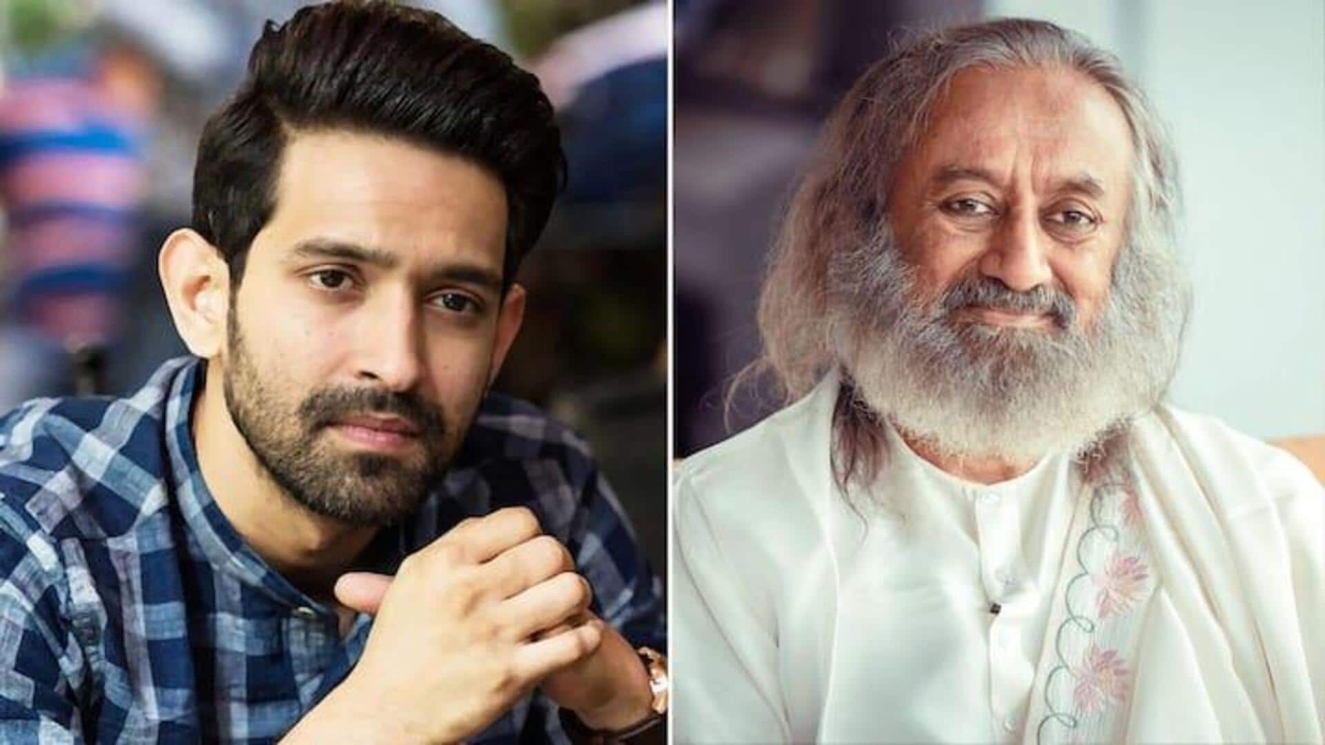 Sri Sri Ravi Shankar biopic: Vikrant begins filming next week Sri Sri Ravi Shankar biopic: Vikrant begins filming next week