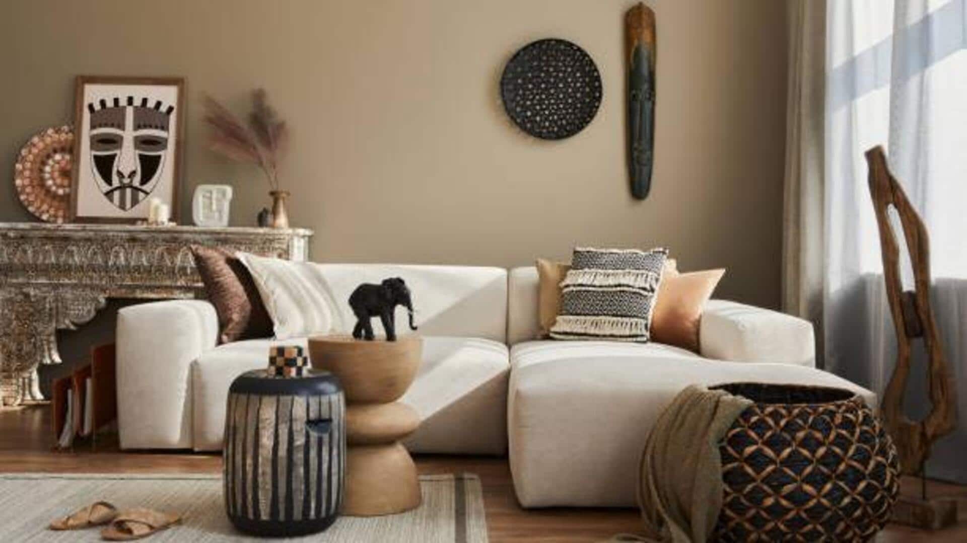 How to transform your interiors with mask wall art