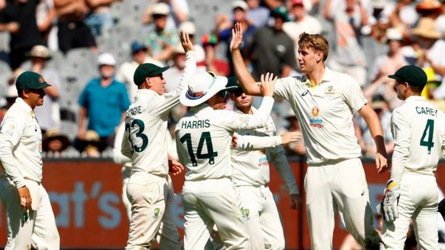 Boxing Day Test: Australia bowl out South Africa for 189 