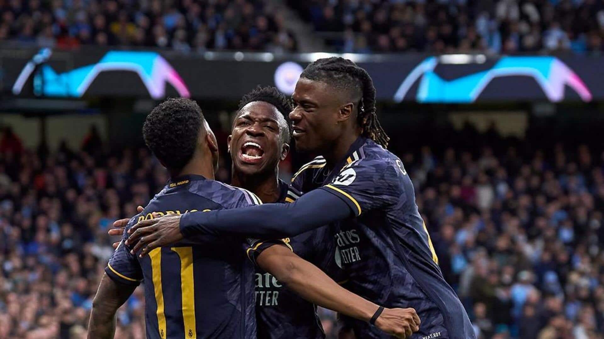 Real Madrid send holders Manchester City out of Champions League