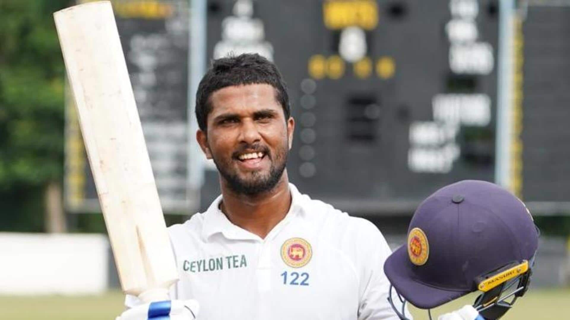 Dinesh Chandimal slams his 32nd half-century in Test cricket: Stats