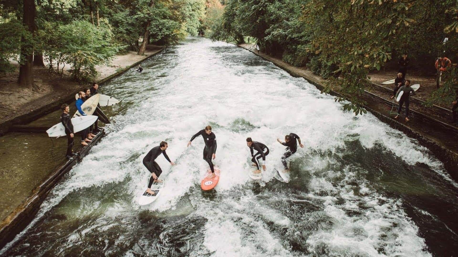 River surfing in Munich: A guide