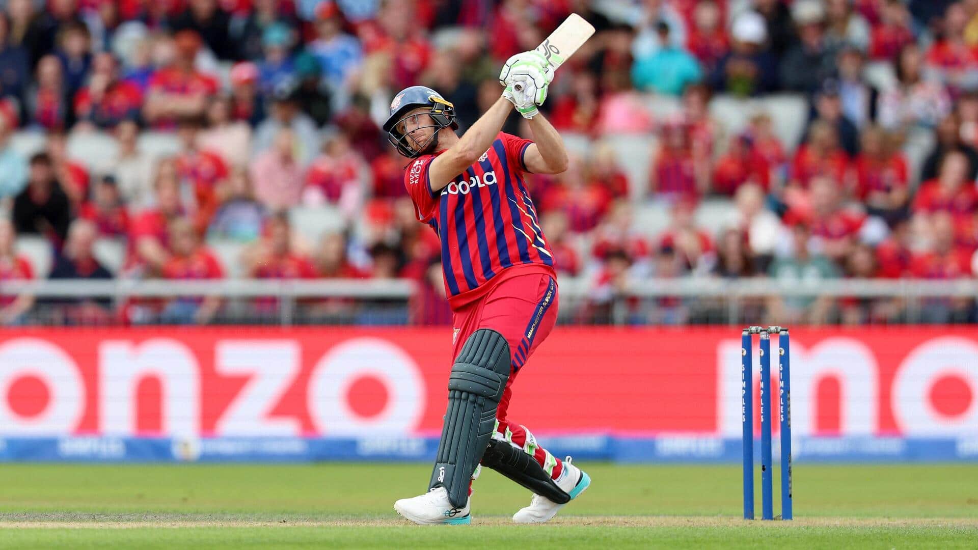 The Hundred: Jos Buttler hammers his 104th half-century in T20s