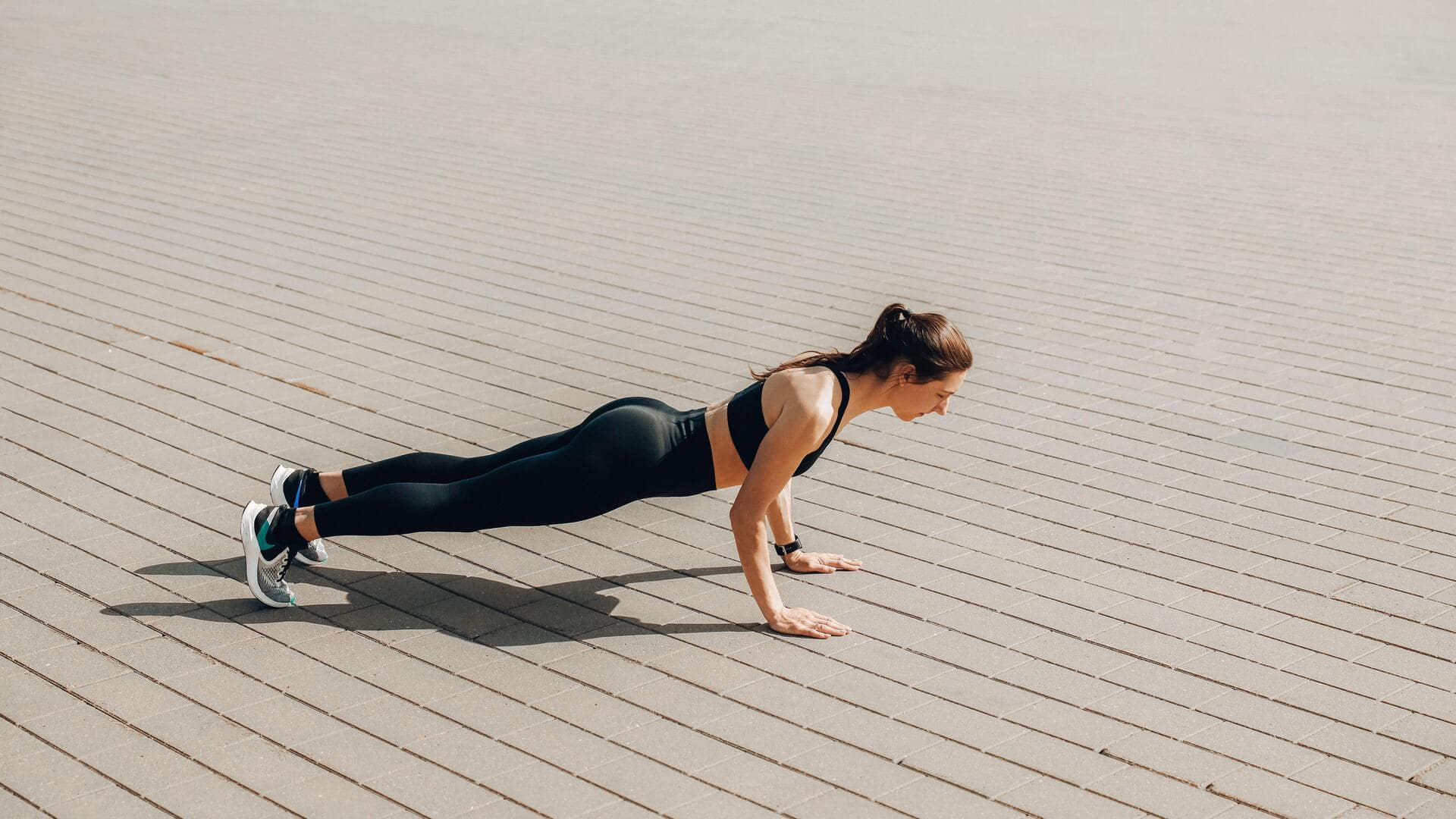 Want a stronger core? Try plank walks
