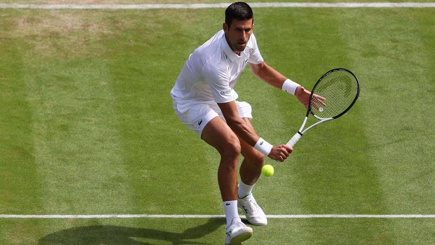 Wimbledon Novak Djokovic Overcomes Miomir Kecmanovic