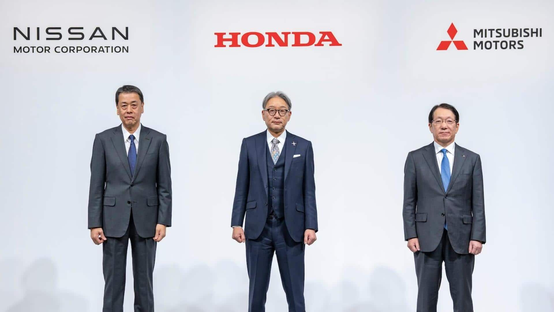 Mitsubishi will not join Honda-Nissan merger: Report