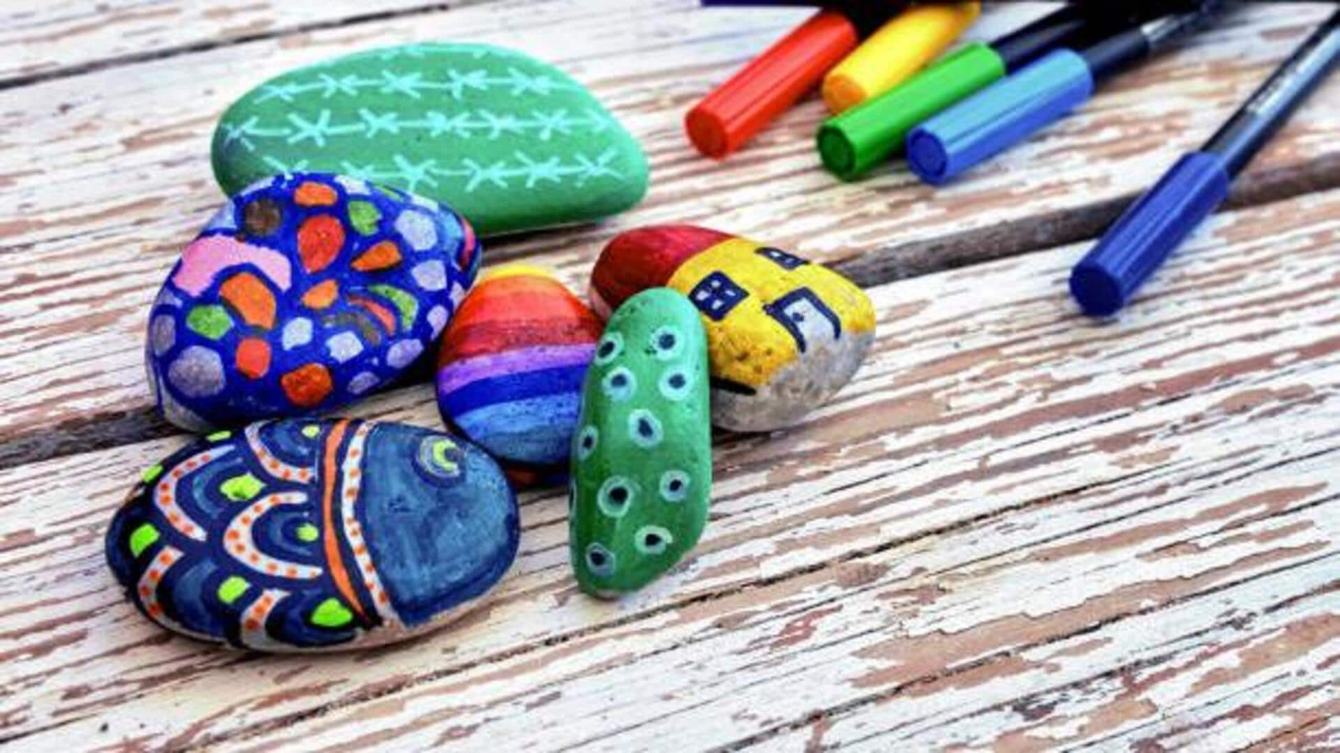 Feeling stressed? Try pebble painting for instant relaxation 