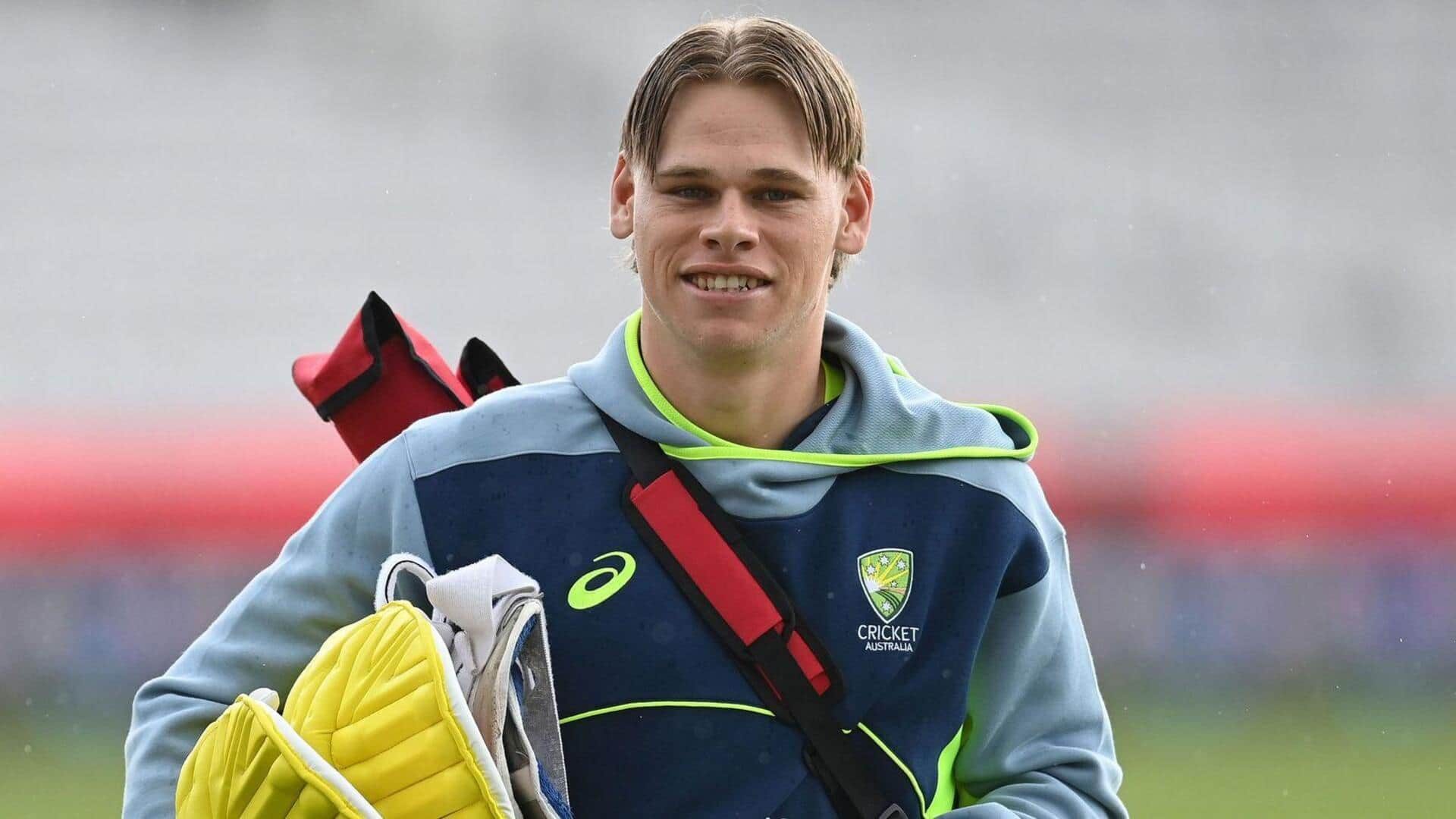 Champions Trophy: Cooper Connolly replaces injured Short in Australia's squad