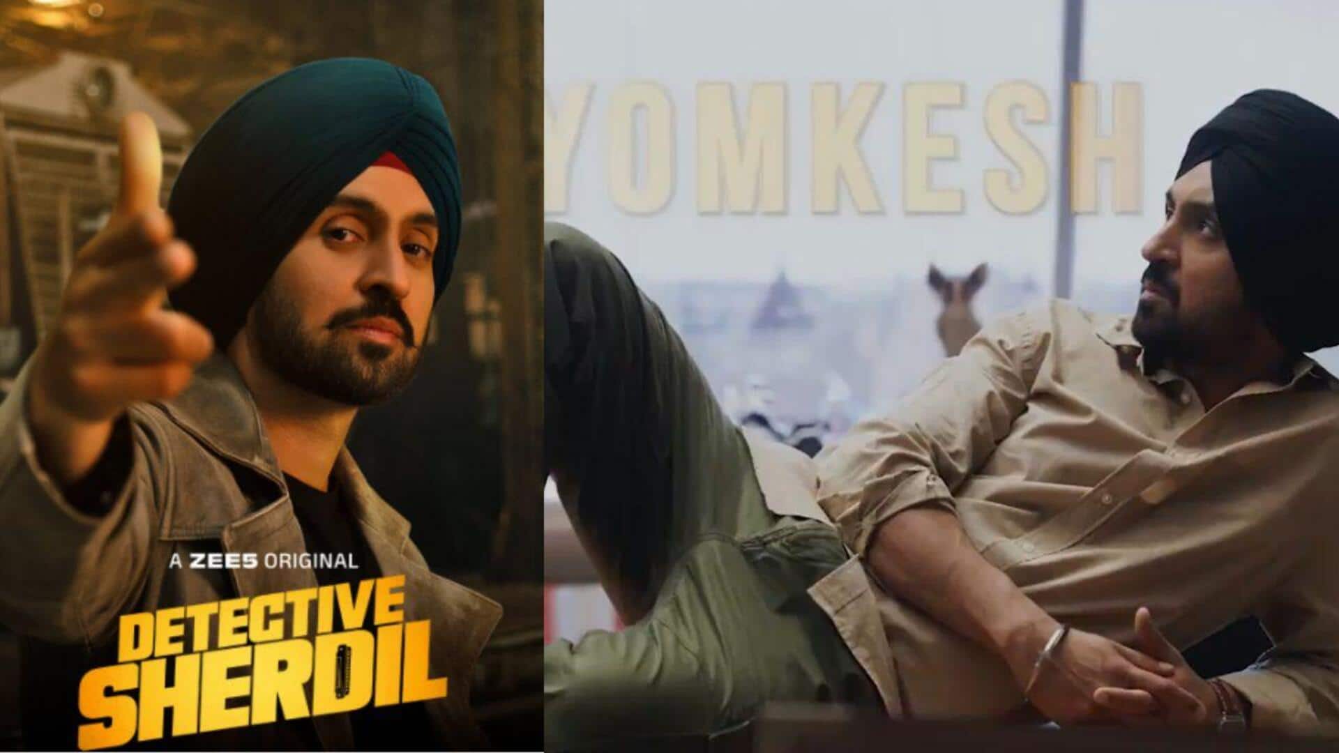 Watch Diljit turn into 'desi' sleuth in 'Detective Sherdil' trailer Watch Diljit turn into 'desi' sleuth in 'Detective Sherdil' trailer