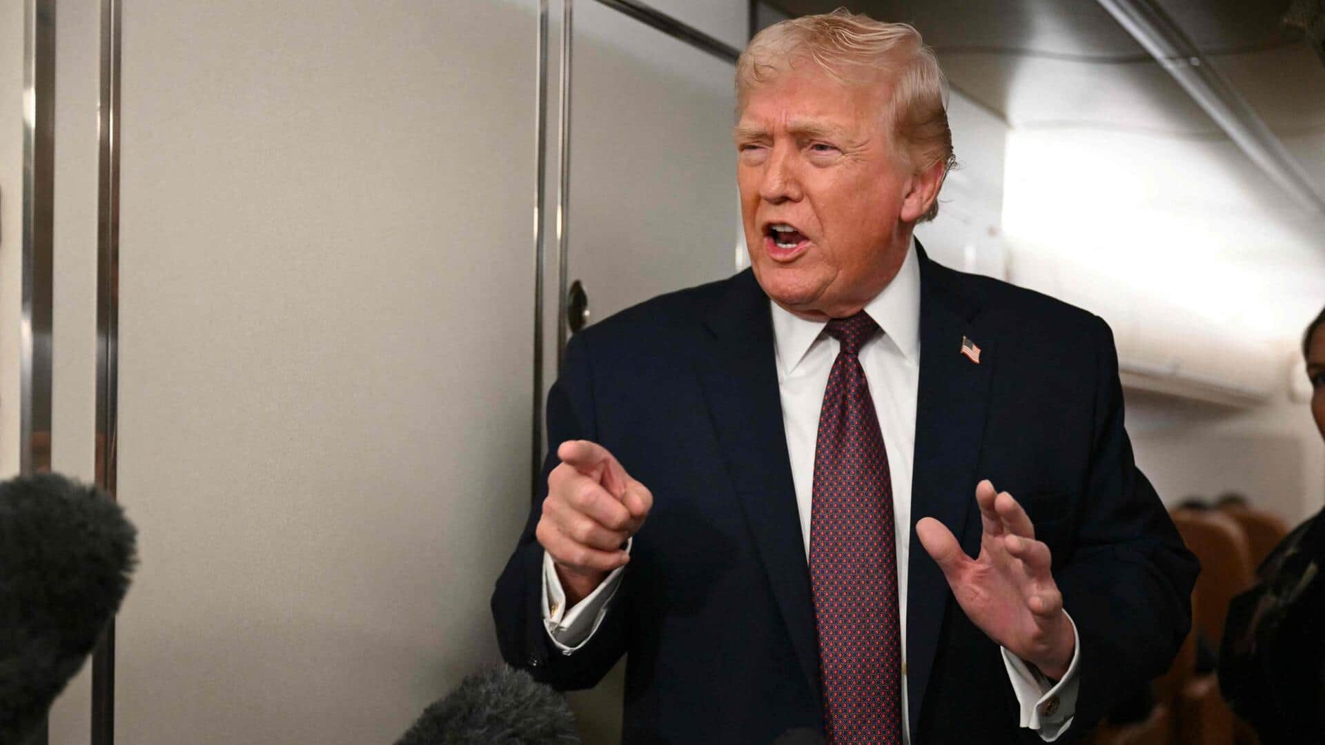 'Take over your institutions...': Trump exhorts Iranian protesters