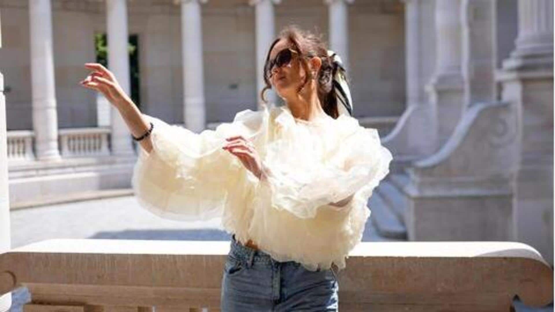 How to wear ruffles like a pro