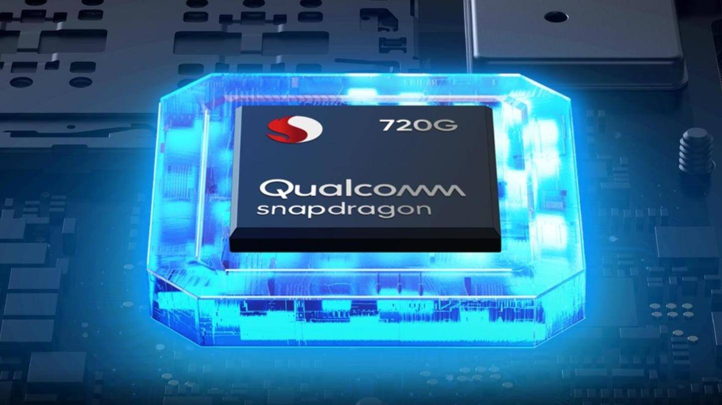 It draws power from a Snapdragon 720G processor It draws power from a Snapdragon 720G processor