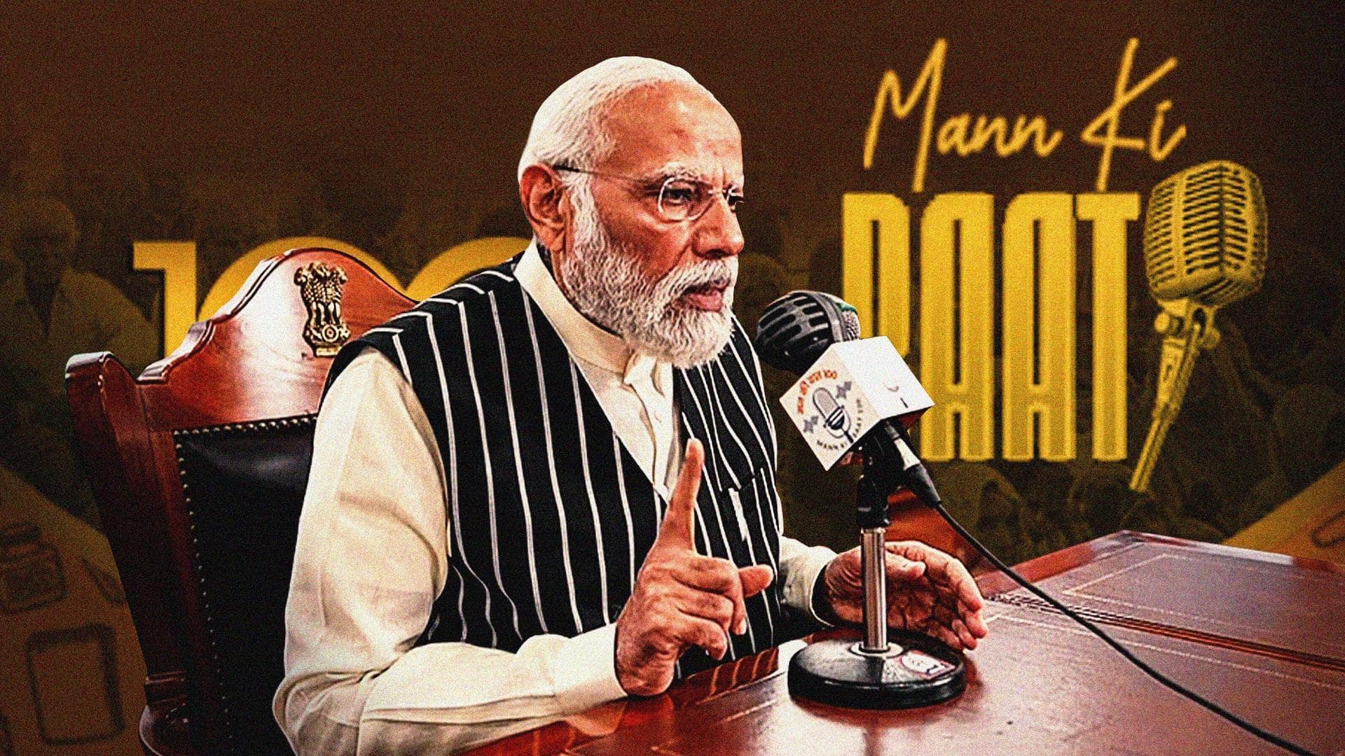 #MannKiBaat: Modi's 100th radio address going global with special broadcasts